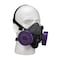 Forney P100 High Efficiency Dual Cartridge Half Mask Respirator 55905 - alternate 5